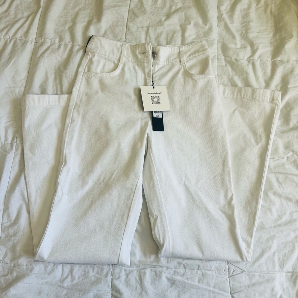 Toccin Optic White Flared Pants